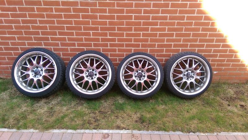 Rays Arthur Exchange VIP wheels - 19 x 8, 19 x 9 - £400
